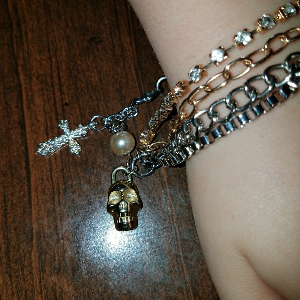 'Secret society ' Bling Thing Bracelet
